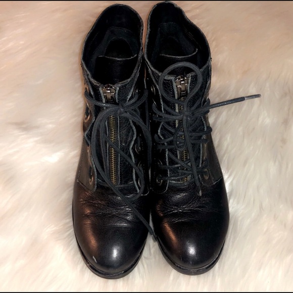 KorkEase Shoes Kork Ease Kaplana Lace Up Combat Bootie Poshmark